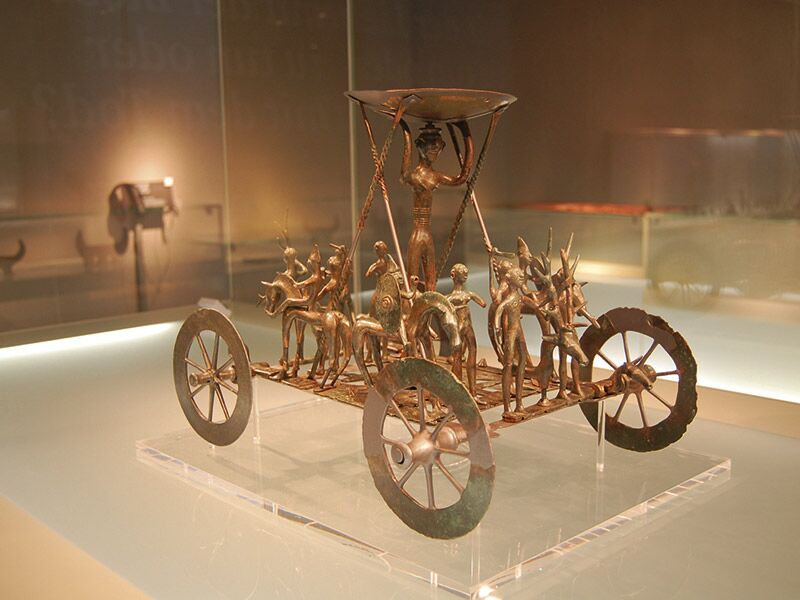 Kultwagen von Strettweg Archäologiemuseum des Universalmuseums Joanneum